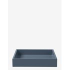 MOJOO Lux Lacquer Tray - BLUE INDIGO - 19X19X3.5 cm