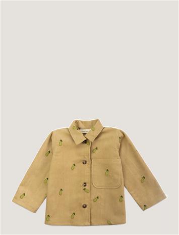 LOUIELOUIE Elliot Jacket - Courdroy - PEAR FALL - EMB - 86 – kuva 1/3