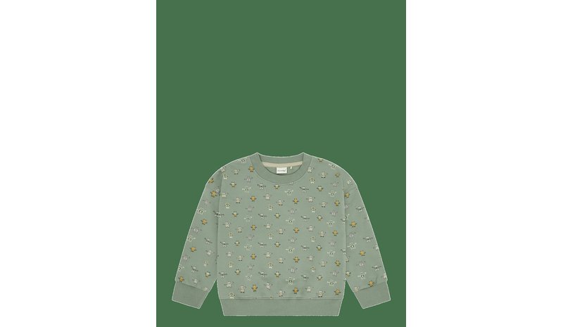 MINYMO Sweatshirt Ls Aop - SHADOW - 110 – kuva 1/2