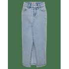 KIDS ONLY Kogsiri Front Slit Skirt Dnm Gua Noos - LIGHT BLUE DENIM - 164