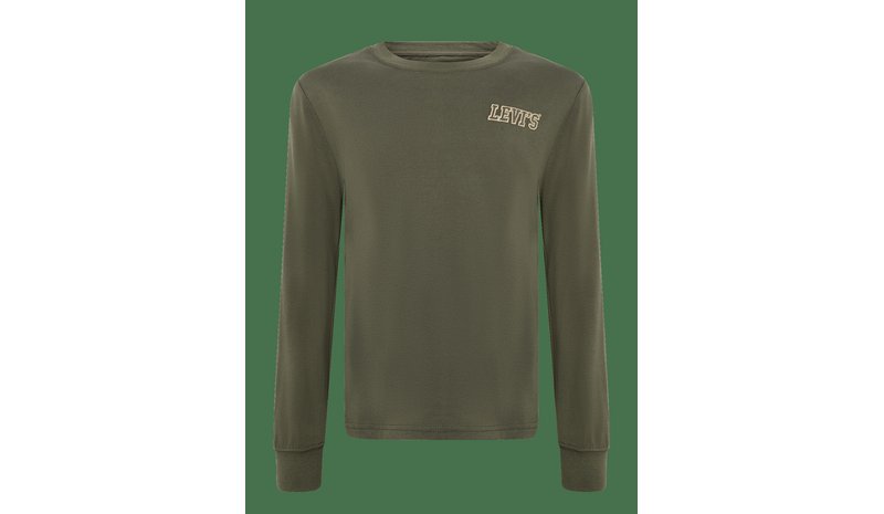 LEVI'S Ls-L/S Tee - OLIVE NIGHT - 164 – kuva 1/2