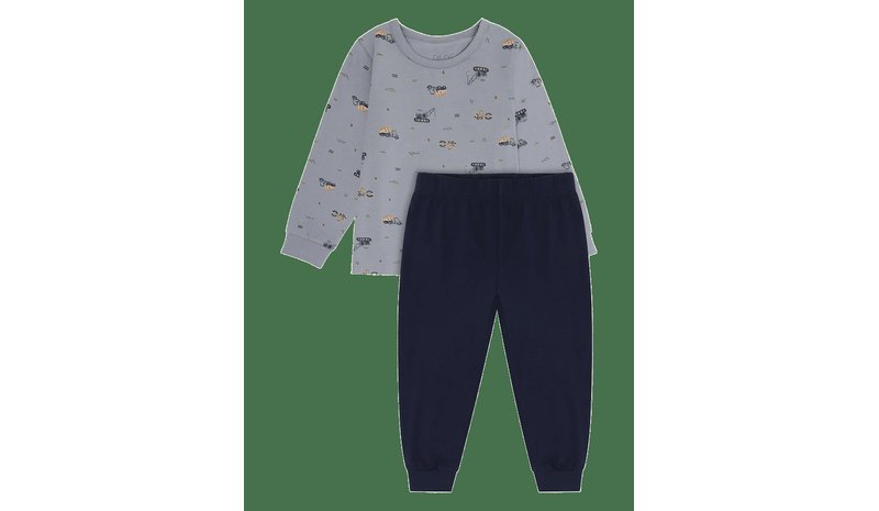 CELAVI Pyjama Set Ls - WEATHERVANE - 120 – kuva 1/2