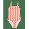 ROXY Bold Waves One Piece - PAPAYA BOLD WAVES - 170 – kuva 1