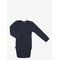 SMALLSTUFF Body Ls, Navy Drop Needle, Merino Wool - NAVY - 80 – kuva 1