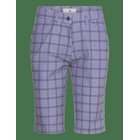 LEXTON LINKS Sandy Golf Shorts - GREY PLAID - 38 x 13