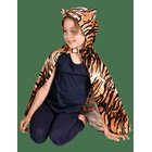 DEN GODA FEN Tiger Cape - BLACK/BROWN/BEIGE - 98-128