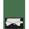 LINDBERGH BLACK Polyester Bow Tie - WHITE - One Size – kuva 1