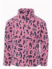 DIDRIKSONS Monte Printed Kids' Full-Zip - PENGUINO PINK - 140