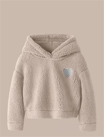 NAME IT Nmfonea Ls Teddy Pullover Wh Pb - PEYOTE - 92 – kuva 1/2