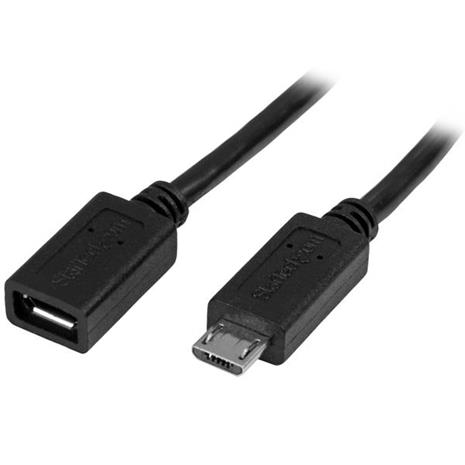 StarTech.com 0.5m / 20in Micro-USB Extension Cable - M/F - USB forlængerkabel - 50 cm – kuva 6/7