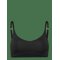 SPEEDO Solid Triangle Bikini Top - ANTHRACITE - XS – kuva 1
