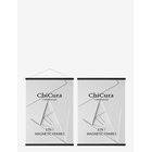 CHICURA 2 In 1 Magnetic Frame - 71 Cm - Bla - BLACK - 71 cm