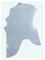 HUTTELIHUT Balaclava Triangles Wool - WINDWARD BLUE - 52\2-4Y – kuva 1