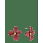 BY JOLIMA Lilly Earring - BROWN/WINE - One Size