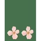 BY JOLIMA Lilly Earring - LIGHT PINK - One Size