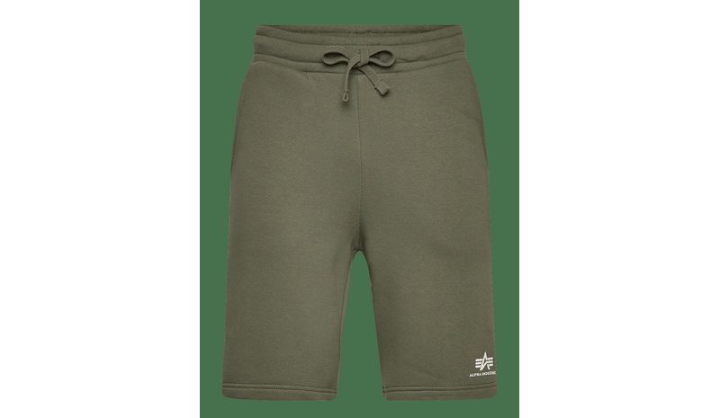 ALPHA INDUSTRIES Basic Short Sl Ii - DARK OLIVE - S – kuva 1/2