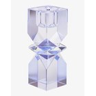 C'EST BON Crystal Candle Holder - PURPLE/CLEAR/PURPLE - One Size x 4