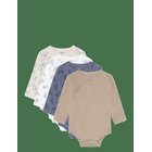 PIPPI Body Wrap Ao-Printed (4-Pack) - FLINT STONE - 74