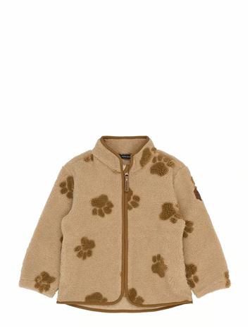 MIKK-LINE Teddy Jacket 3D - PAW AOP - 104 – kuva 1/2