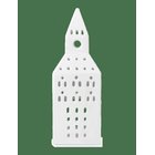 KÄHLER Urbania Church Tower H20 White - WHITE - 7X20X7 cm