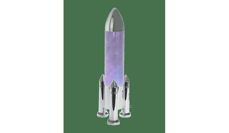 BALVI Lamp Rocket - SILVER - H:45 cm – kuva 1/2