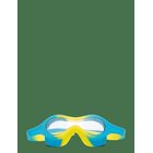 ARENA Spider Kids Mask - CLEAR-YELLOW-LIGHTBLUE - 92-116