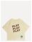 MINI RODINI Play Sp Ss Tee - OFF-WHITE - 128/134 – kuva 1