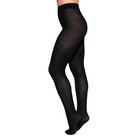 SWEDISH STOCKINGS Freja Wool Tights - BLACK - XL