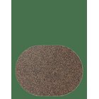 LIGA Dash Oval Placemat Set Of 4, 35X25Cm - BEIGE/BROWN & BLACK - 35X25 cm