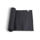 LOVELY LINEN Classic Table Runner - DARK GREY - 47X150 cm