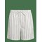 SOLID Sdalann Stripe Elas.sho - OFF WHITE - M – kuva 1