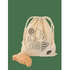 JABADABADO Wooden Pastery In Bag - MULTI COLOURED - One Size