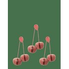 BROSTE COPENHAGEN Cherry Ornaments - DUSTY PINK - L:3 cm