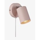NORDLUX Explore | Wall Light - DUSTY ROSE - Ø 8 cm