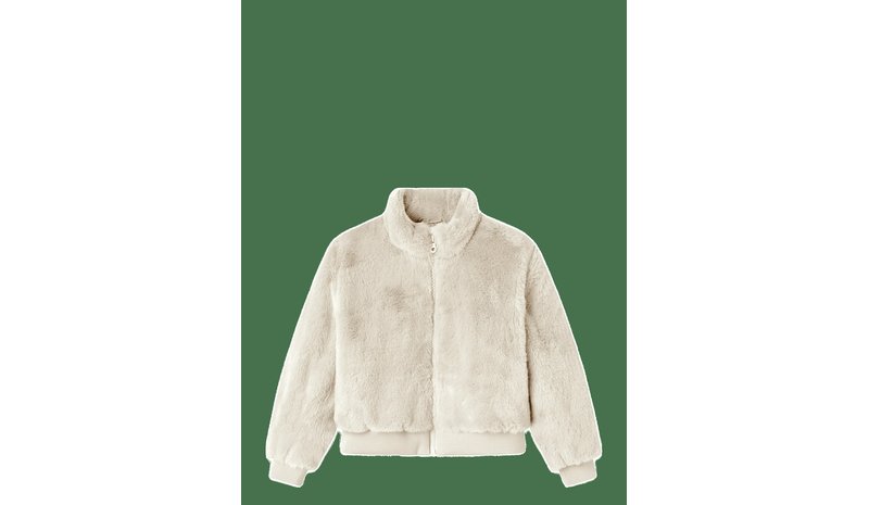 NAME IT Nkfmila Jacket Pb - MOONBEAM - 128 – kuva 1/2