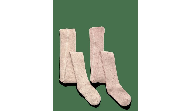 MINYMO Wool Stocking - 2-Pack - BURNISHED LILAC - 116\122 – kuva 1/2