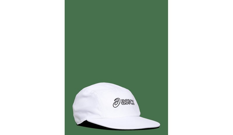 ASICS Performance Running 5 Panel Cap - BRILLIANT WHITE - S/M – kuva 1/2