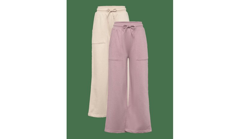 MINYMO Sweat Pant (2-Pack) - ELDERBERRY - 98 – kuva 1/2