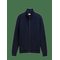 TOM TAILOR Structured Stand-Up Sweat Jacket - SKY CAPTAIN BLUE - S – kuva 1