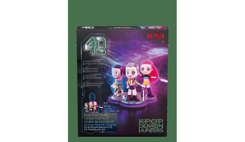 DEMON HUNTERS Kpdh 4D Build Huntrix Chibi Set - MULTI - One Size – kuva 1/2