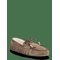 MANGO Shearling Leather Moccasins - MEDIUM BROWN - 38 – kuva 1