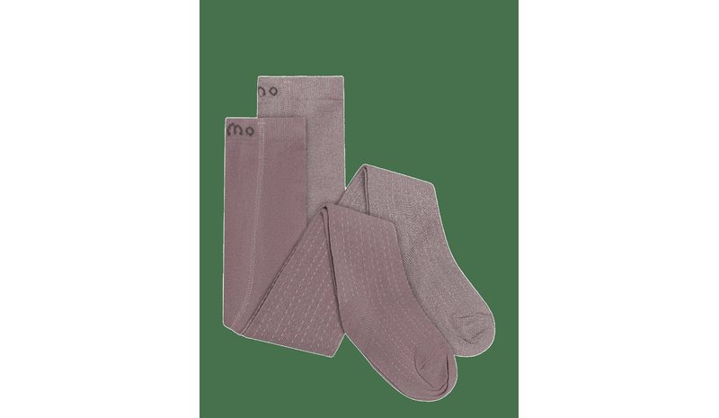 MINYMO Stocking W.glitter (2-Pack) - ELDERBERRY - 68\74 – kuva 1/2