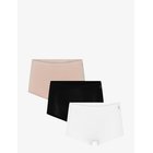 URBAN QUEST 3-Pack Women Bamboo Shorts Brief - MULTI - XL