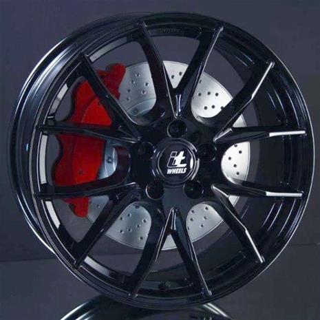 IT Wheels KIRA Black 7x17 5/100 ET38 B57.1