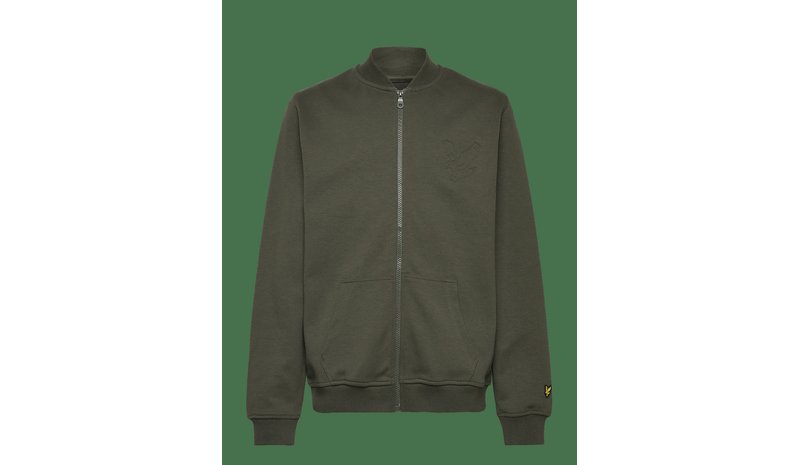 LYLE & SCOTT Embossed Eagle Track Jacket - X848 DEEP DEPTHS - 122-128 – kuva 1/2