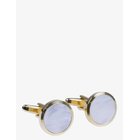 PORTIA 1924 Mother Of Pearl Cuff Links - GOLD - One Size