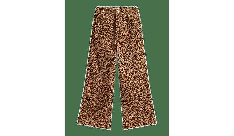 TOMMY HILFIGER Mabel Leopard Aop - LEOPARDDENIM - 176 – kuva 1/2