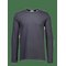 LINDBERGH Basic O-Neck Tee L/S - INK GREY - S – kuva 1
