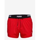 PUMA SWIM Puma Swim Men Logo Short Shorts 1P - RED - XXL