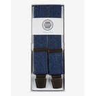 PORTIA 1924 Melange Suspenders - BLUE - One Size